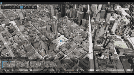 ArcGIS Earth Daylight animation - seasons changing over a year