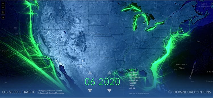 U.S. Vessel Traffic U.S. Vessel Traffic
