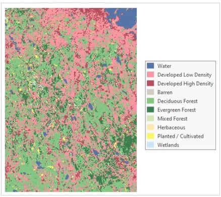 Landcover map