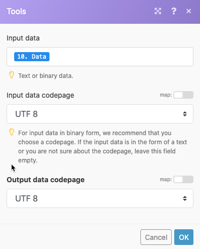 Convert Encoding