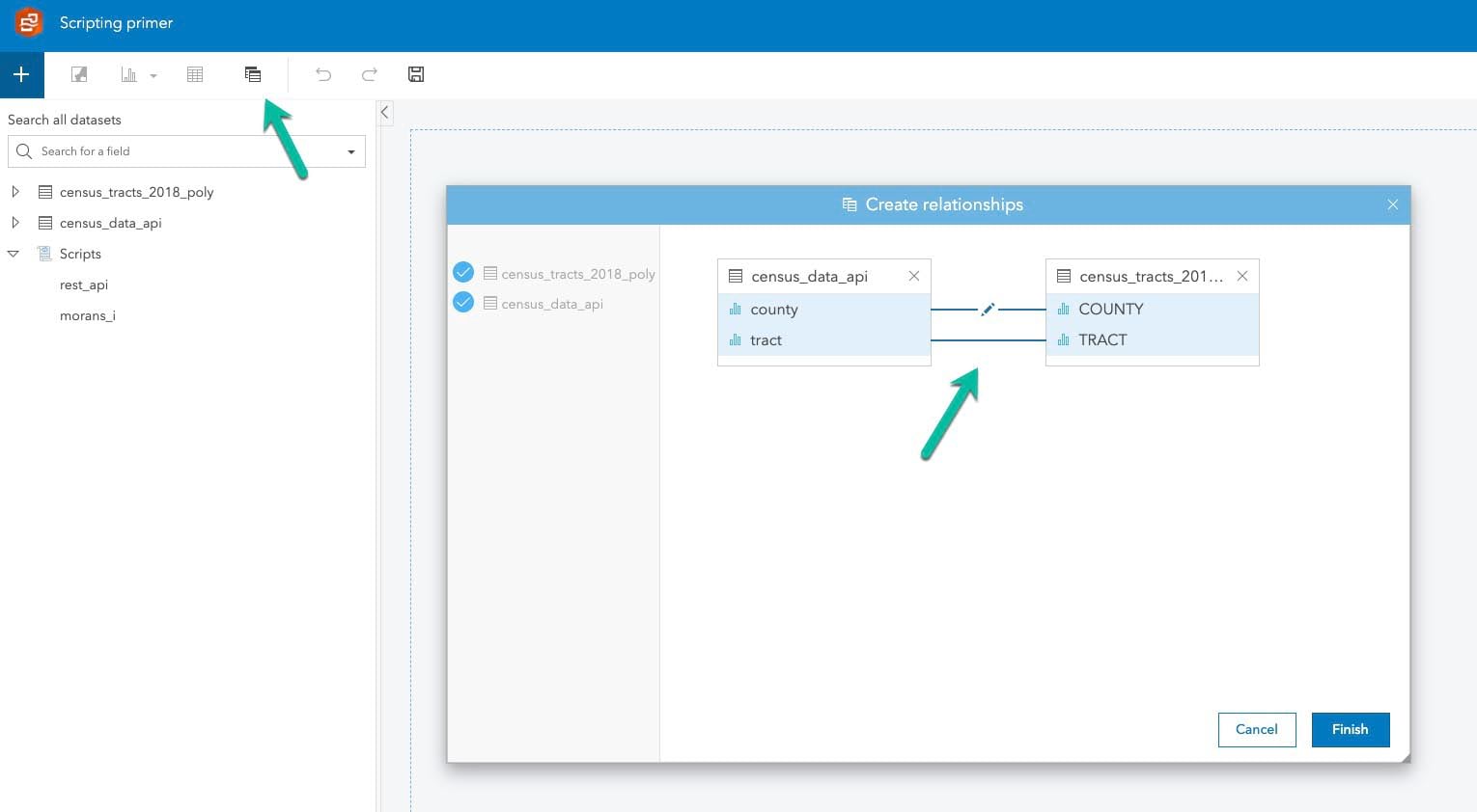 Joining API data to polygons