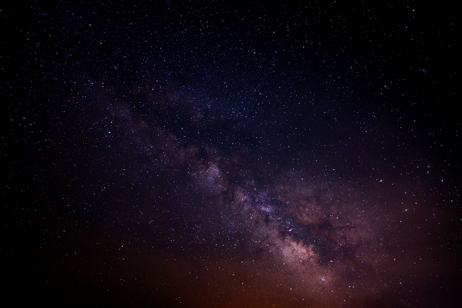 Stars in the night sky, photograph by Nathan Anderson, accessed via Unsplash.