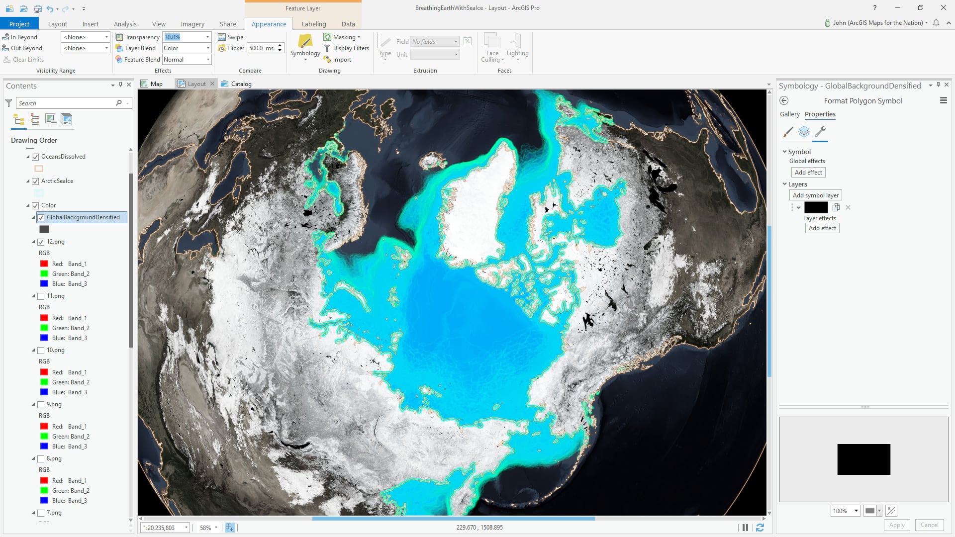 Breathing Earth: Arctic Sea Ice