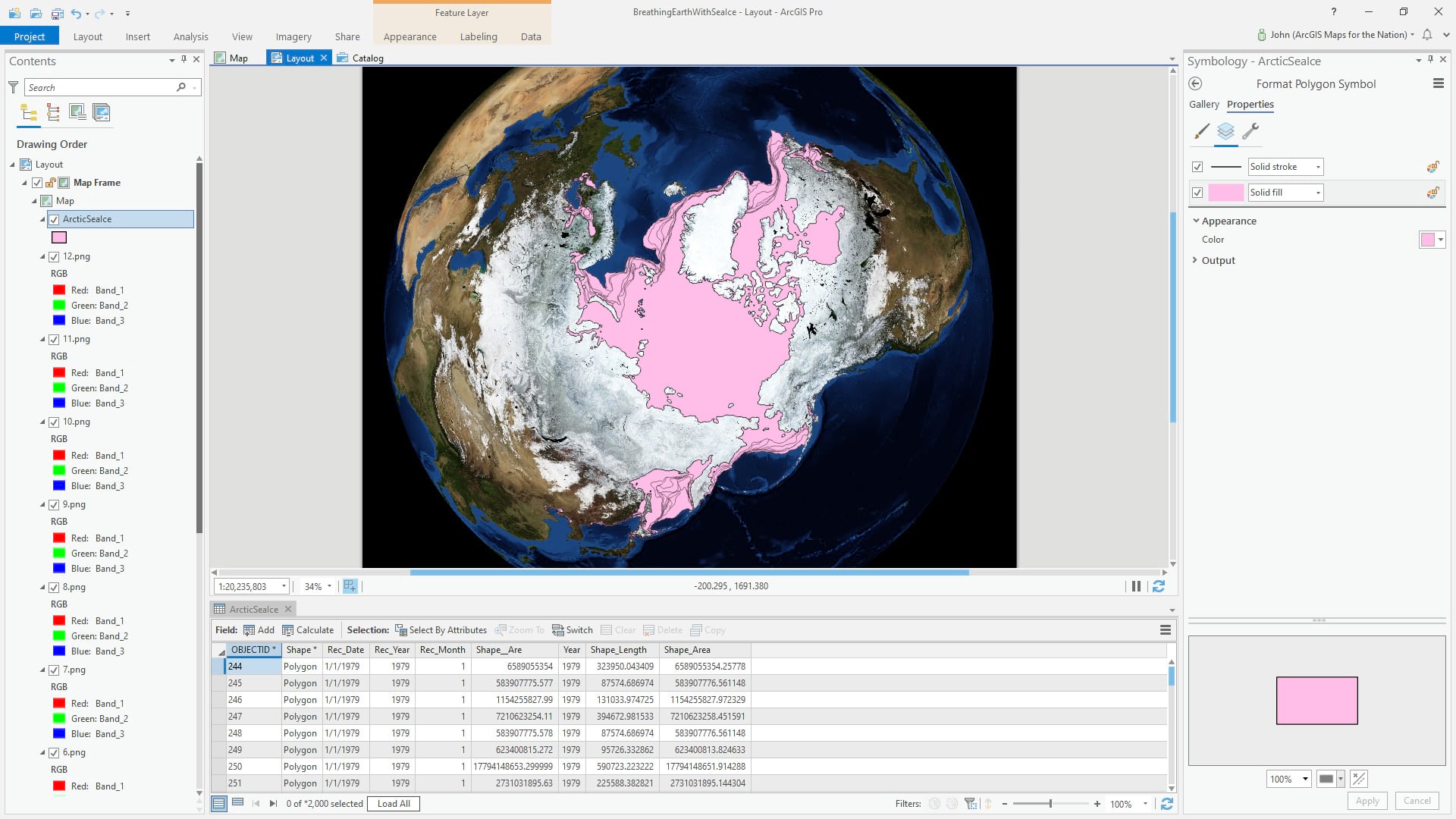 Sea Ice Extent data Sea Ice Extent data