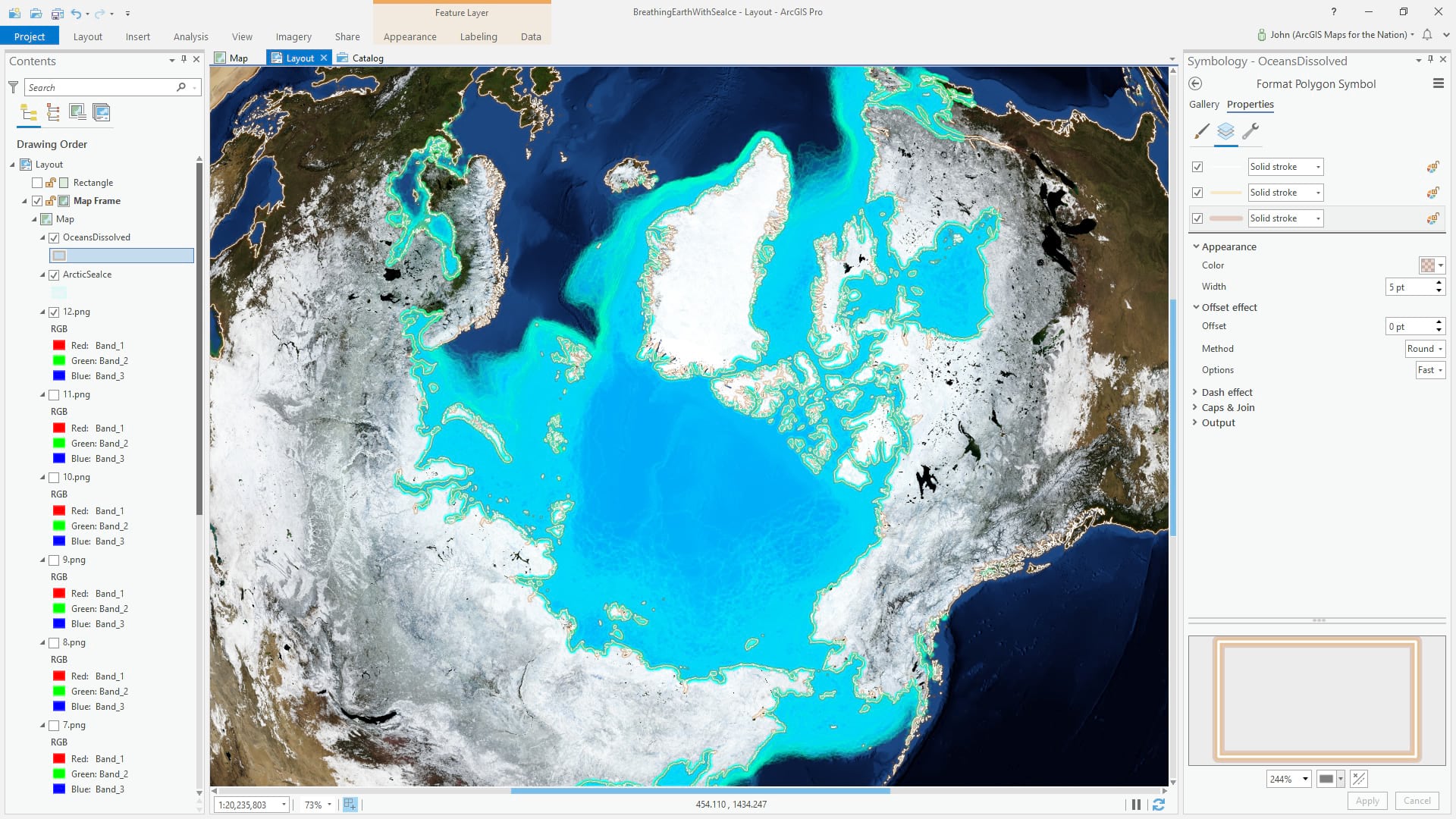 Coastal boundaries are added Coastal boundaries are added