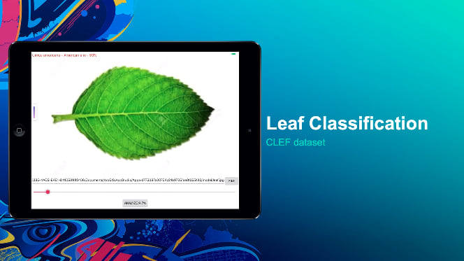 Plant classification in custom AppStudio app