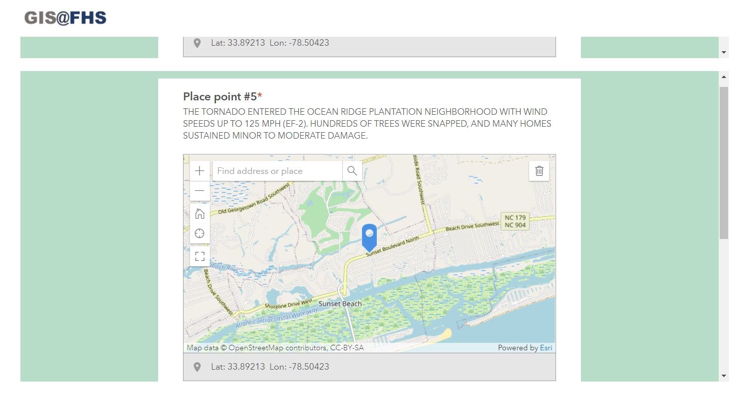 Interactive maps for testing students Interactive maps for testing students