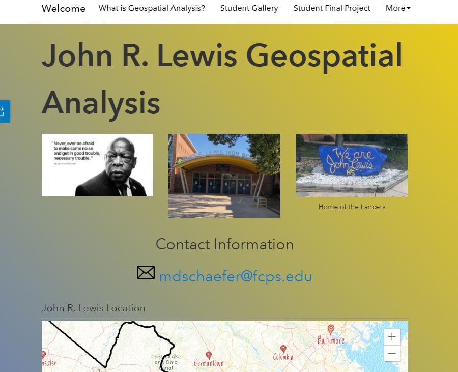 John R. Lewis High School Hub Page