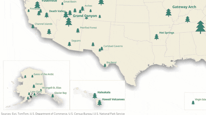 Show user zooming to Alaska inset map.