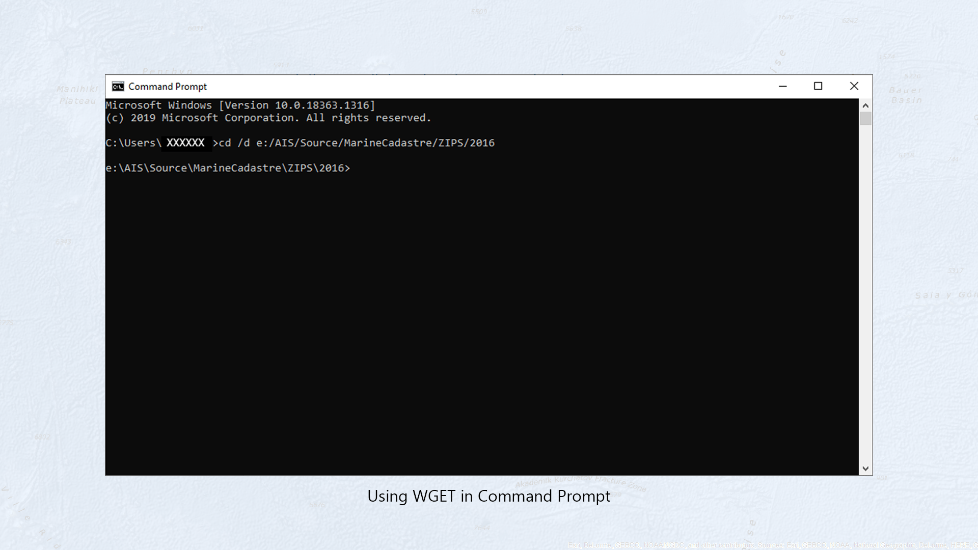 WGET in Command Prompt