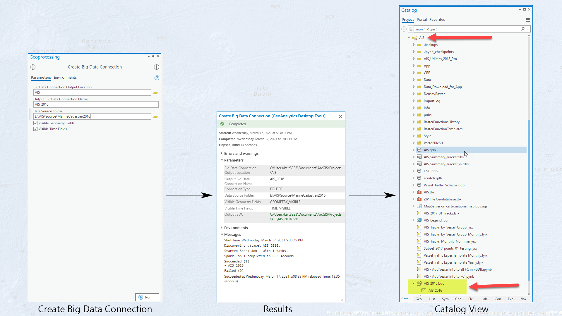 Create Big Data Connection Create Big Data Connection