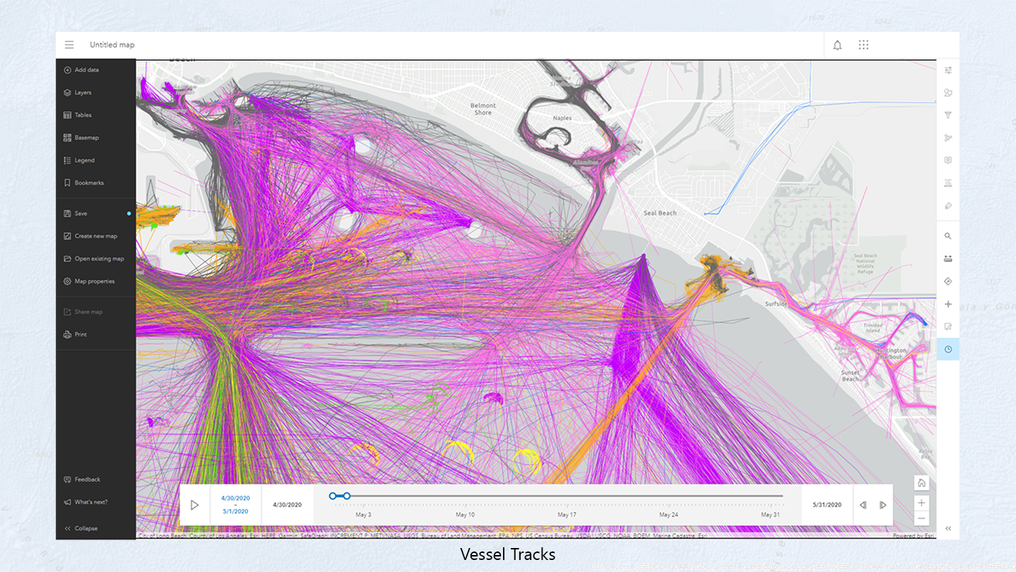 Vessel Tracks