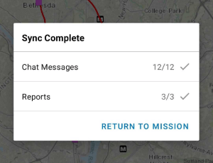 Reconnect Sync notification Reconnect Sync notification