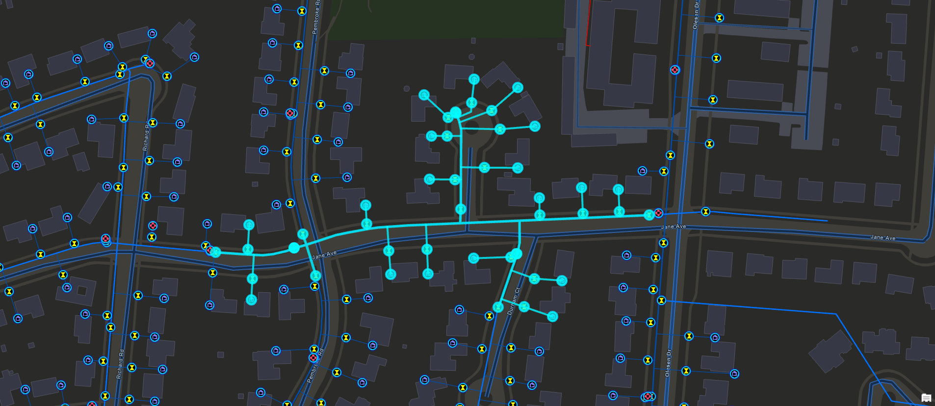 Water Network Tracing