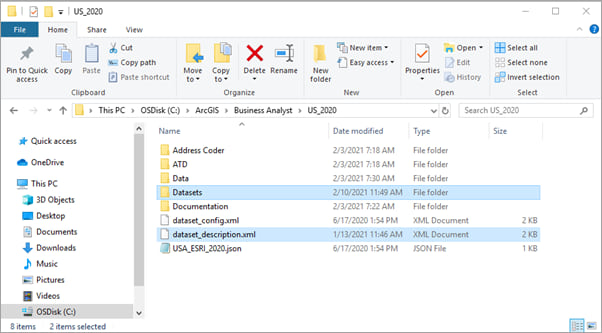 Copying patch files into US_ESRI_2020 data path.