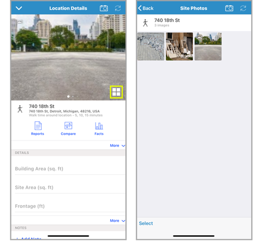 View a gallery of site photos