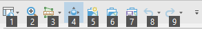 Use the Alt key to enable KeyTips on ArcGIS Pro's Quick Access Toolbar Use the Alt key to enable KeyTips on ArcGIS Pro's Quick Access Toolbar