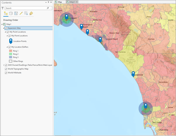 Web App Sites Added to ArcGIS Pro Web App Sites Added to ArcGIS Pro