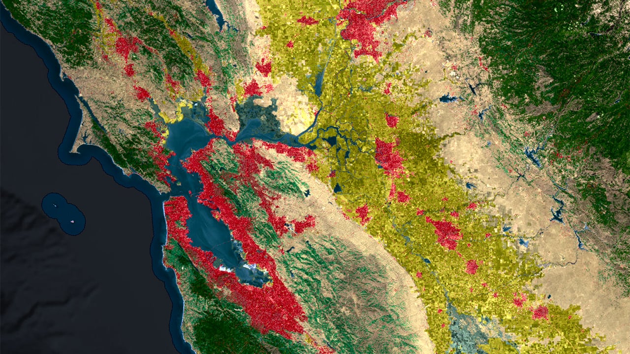 SF Bay land cover SF Bay land cover
