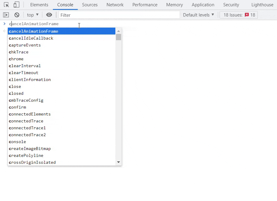 Reading the full trace configuration object properties