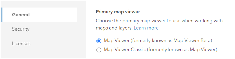 Member primary map viewer