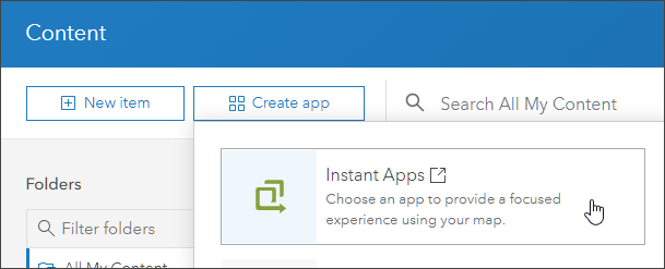 Open Instant Apps gallery Open Instant Apps gallery