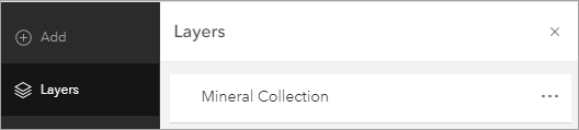 mineral collection layer mineral collection layer