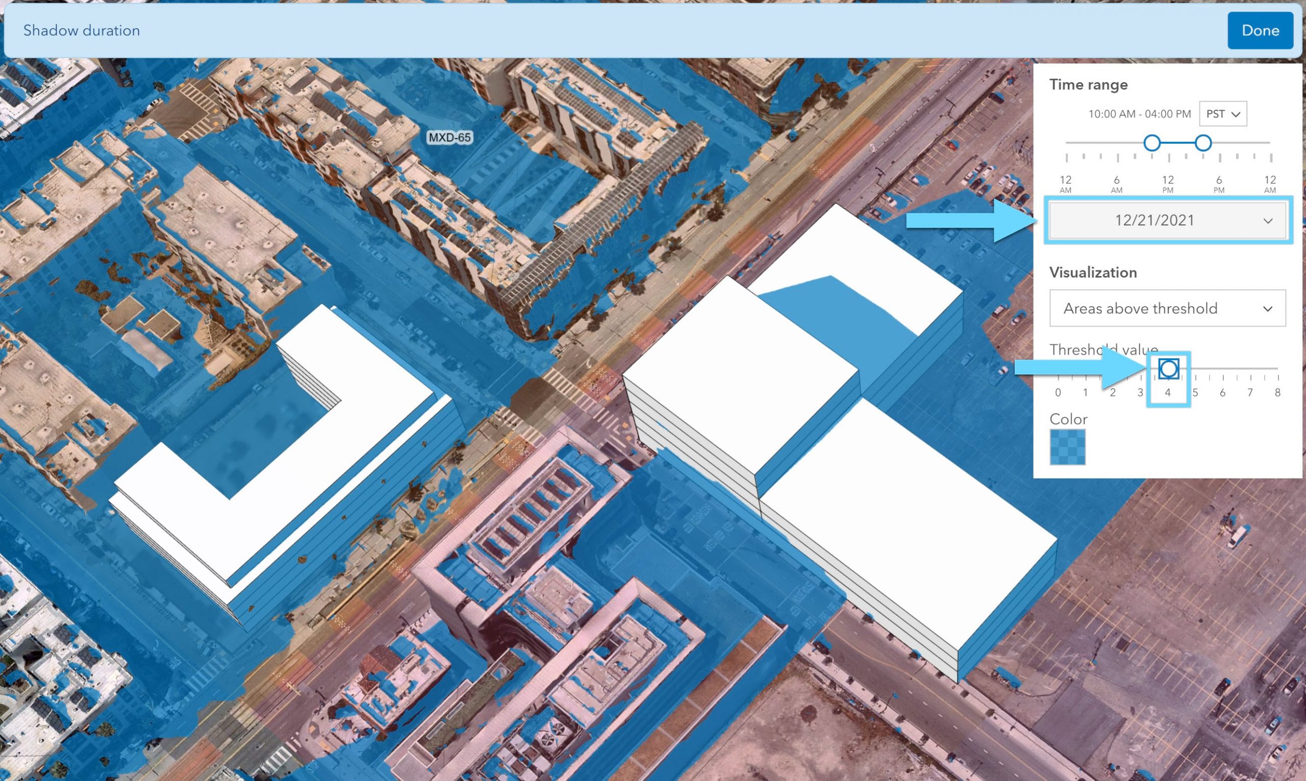 adjust threshold value