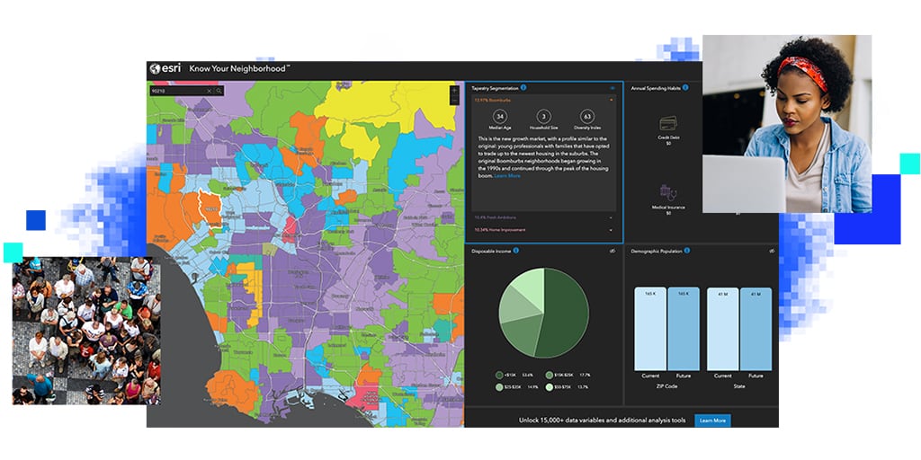 Know Your Neighborhood with Esri Data