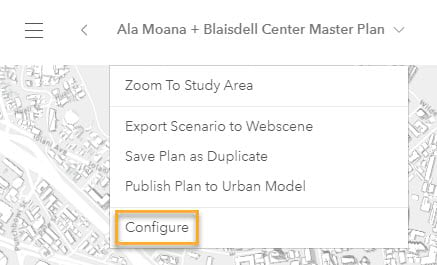 Design Plan Settings