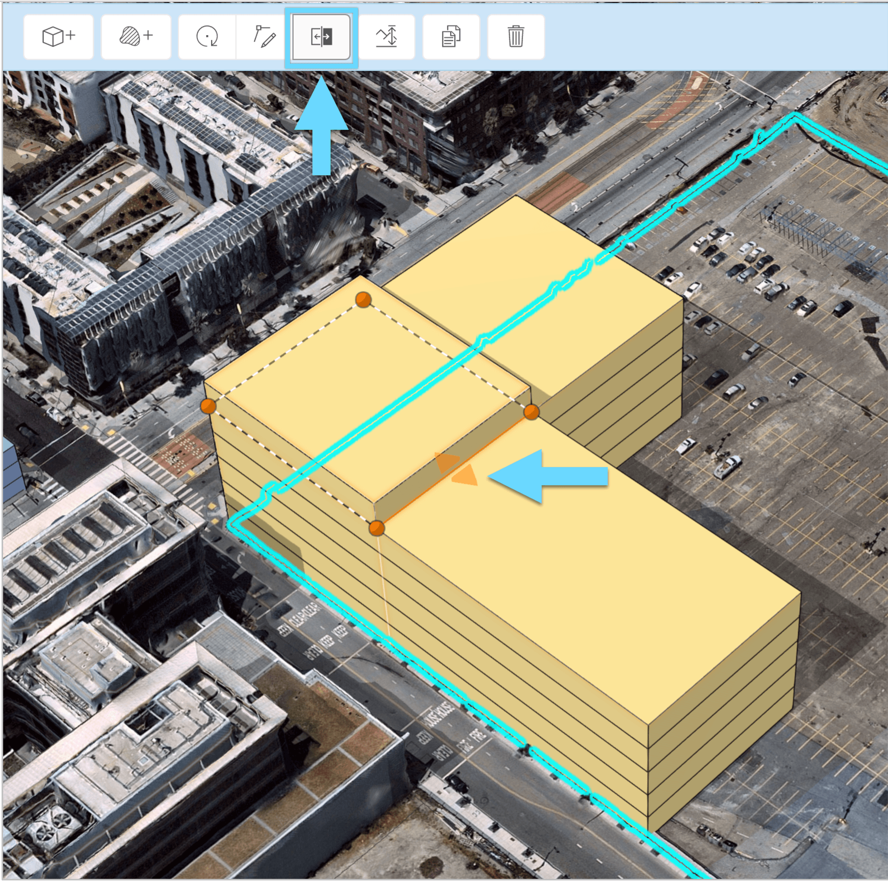 refine the building form