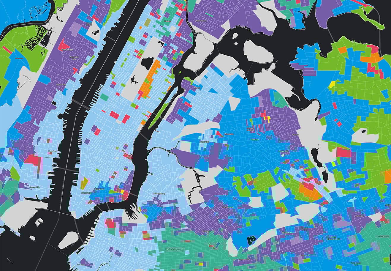 Esri Tapestry Segmentation can show you the different behavioral characteristics of your city Esri Tapestry Segmentation can show you the different behavioral characteristics of your city