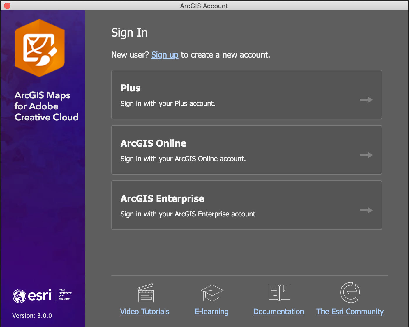Sign in with an ArcGIS Enterprise account
