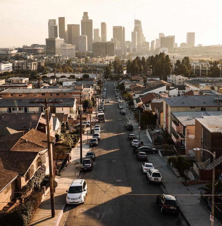 Shade coverage City of Los Angeles