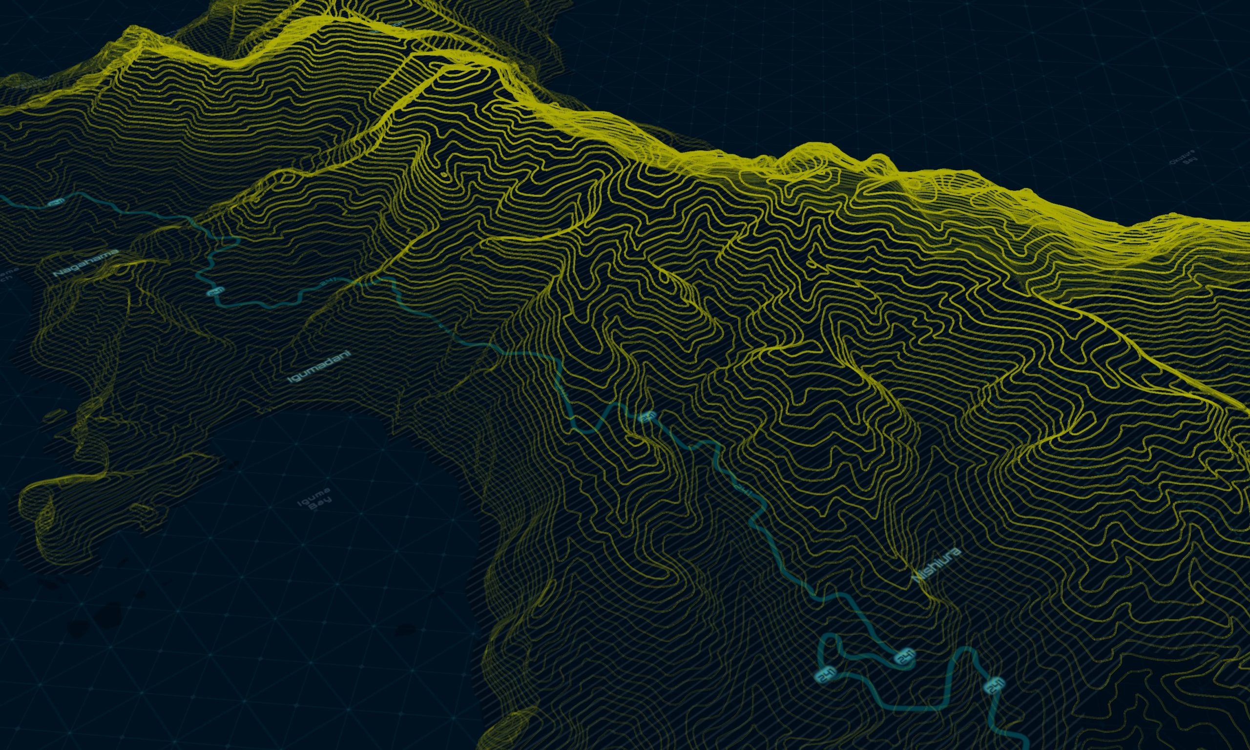 sci-fi contours