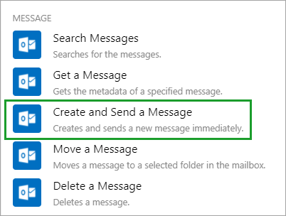 Create and Send a Message