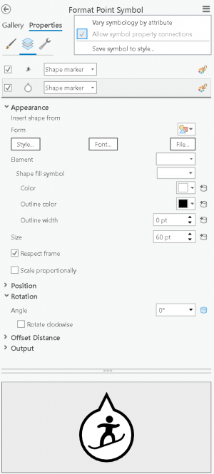 ArcGIS Pro symbology properties