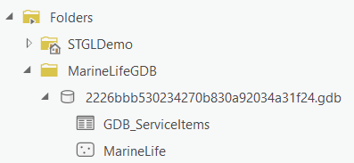 Connect to file geodatabase from Pro