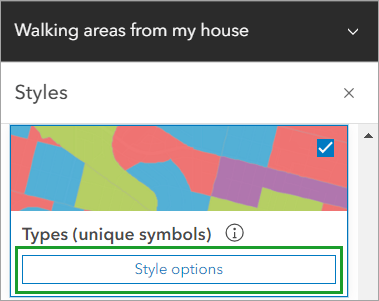 Types (unique symbols) style selected Types (unique symbols) style selected