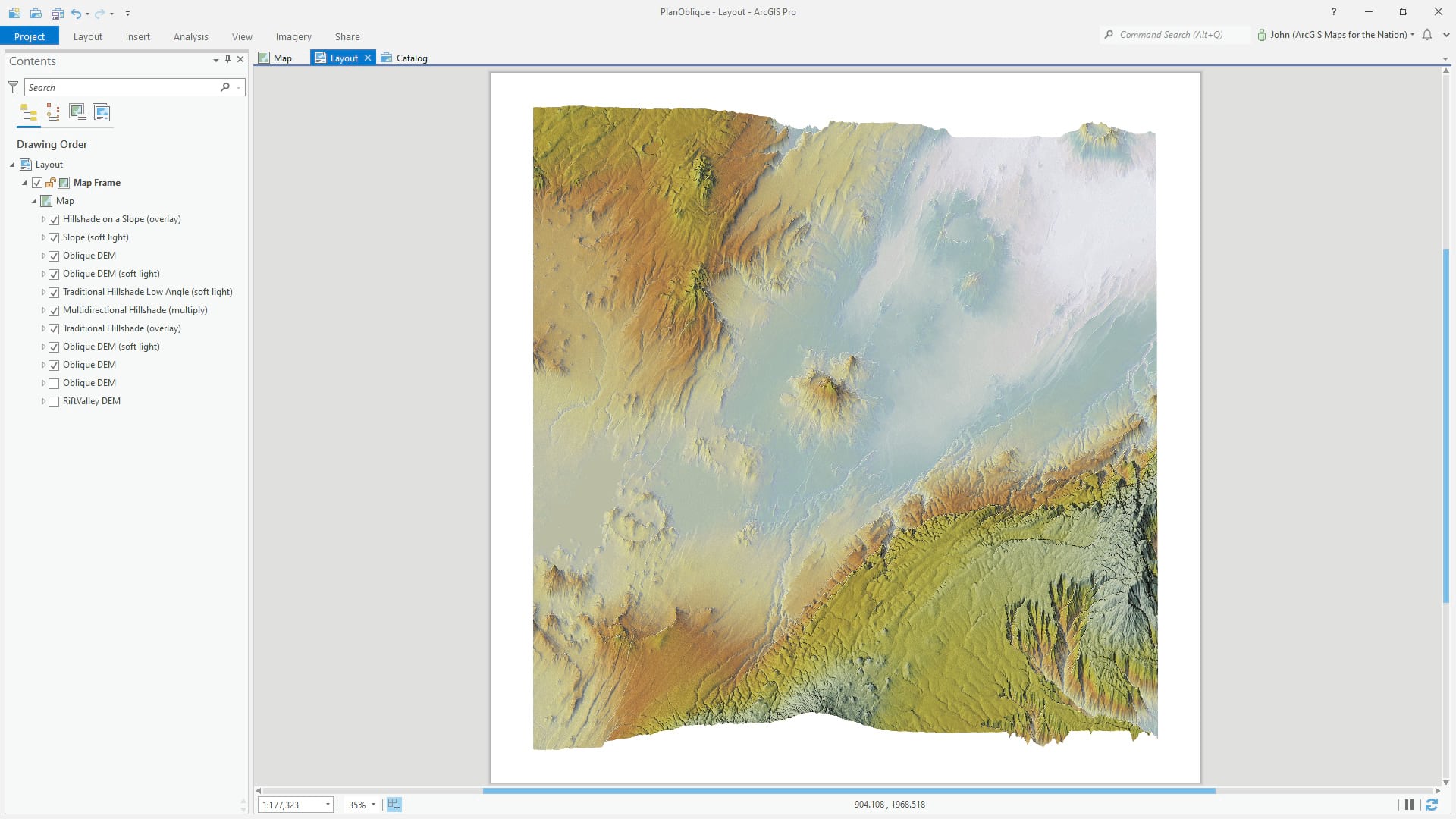 Exporting a layout as AIX, enabled by the Maps for Adobe extension. Exporting a layout as AIX, enabled by the Maps for Adobe extension.