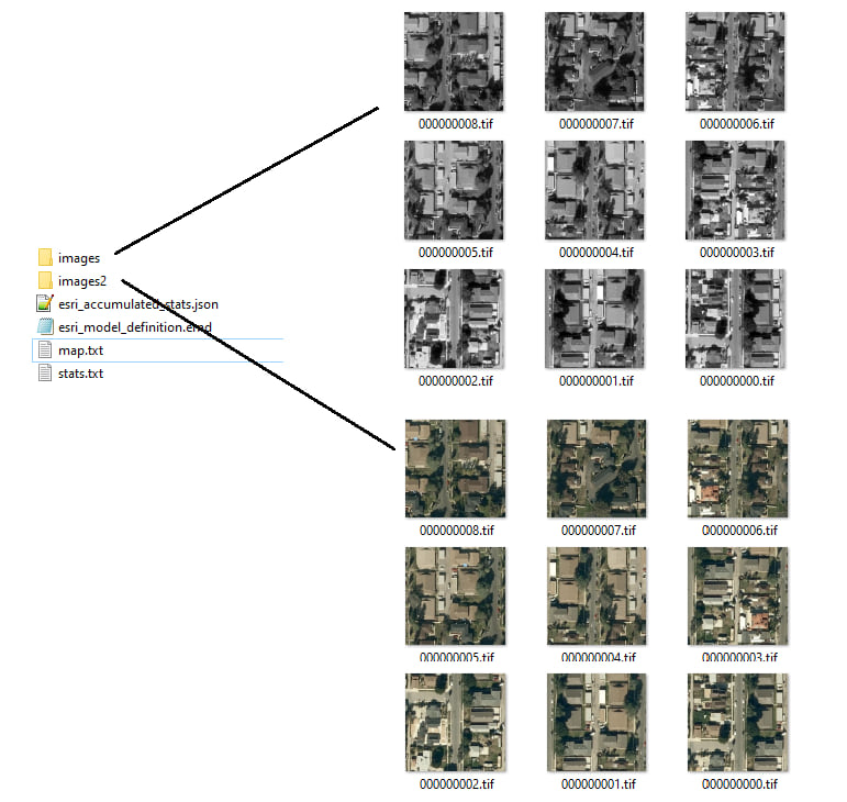 Exported Training Data Folder