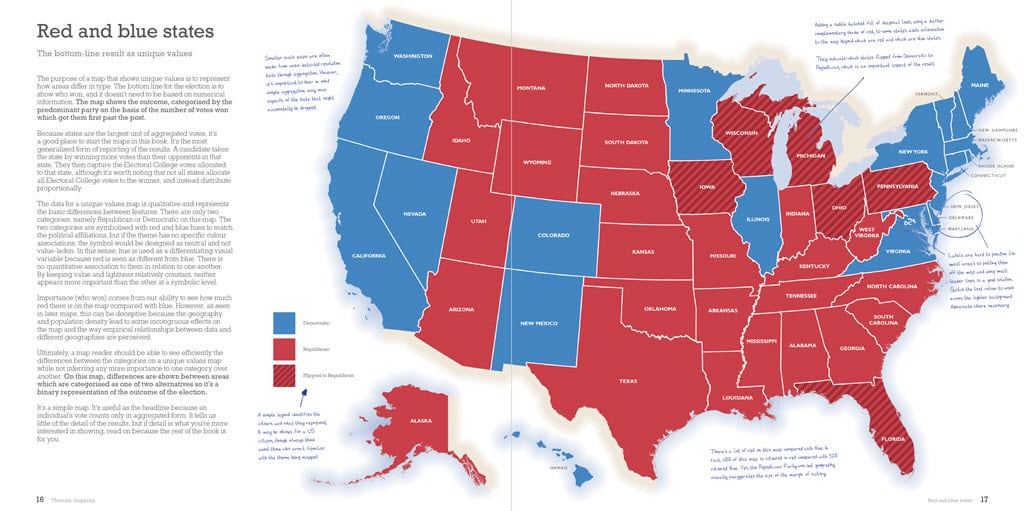 Election 2016 map using unique values Election 2016 map using unique values