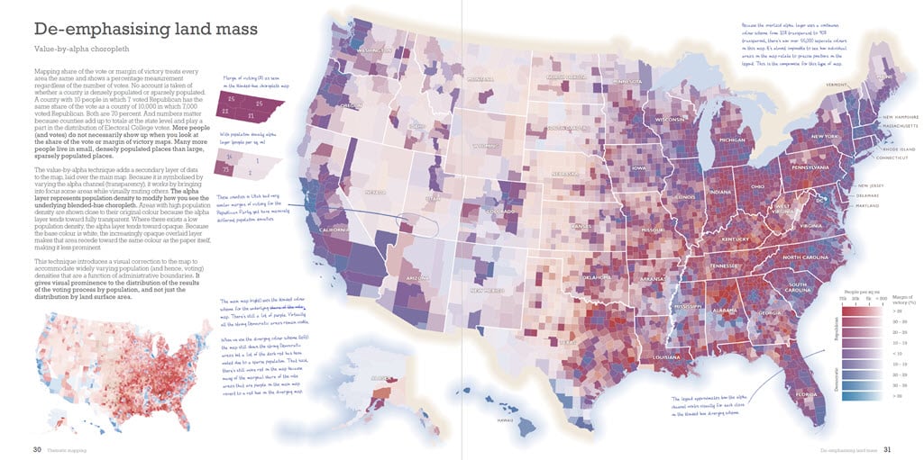 Election 2016 map as value-by-alpha Election 2016 map as value-by-alpha