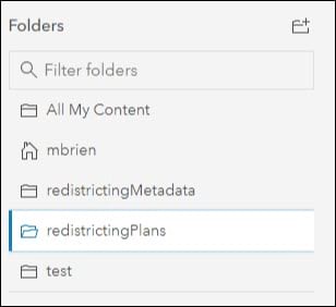 Folder storage