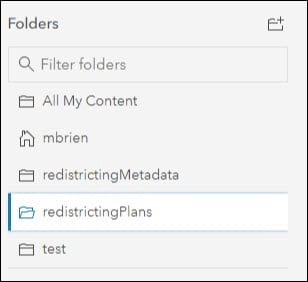 Folder storage Folder storage