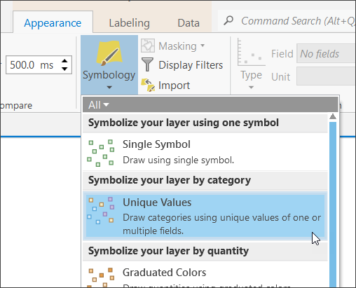 Unique value symbols