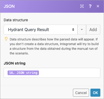 Parse hydrant query