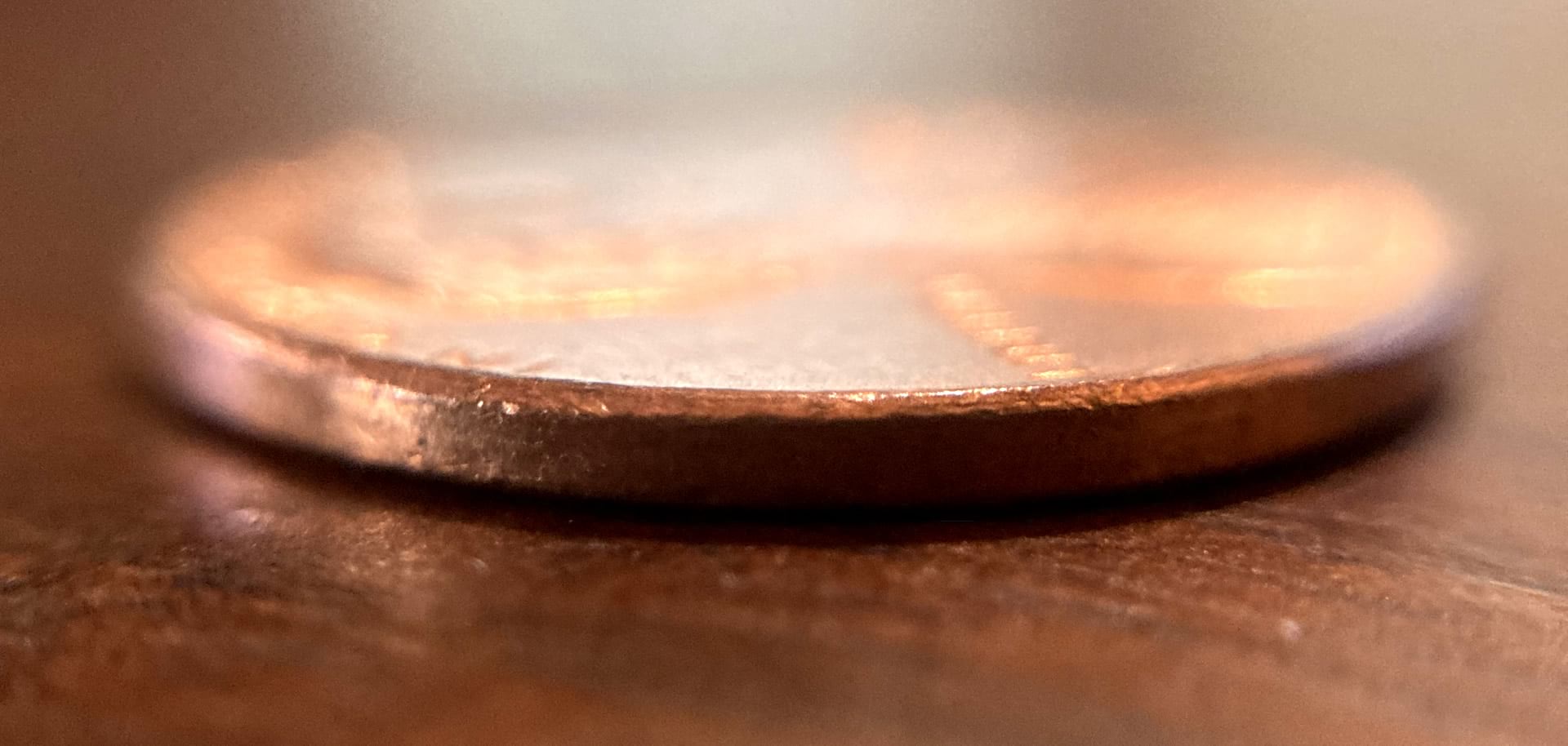 At this scale, humans can't breathe beyond the thickness of a penny.