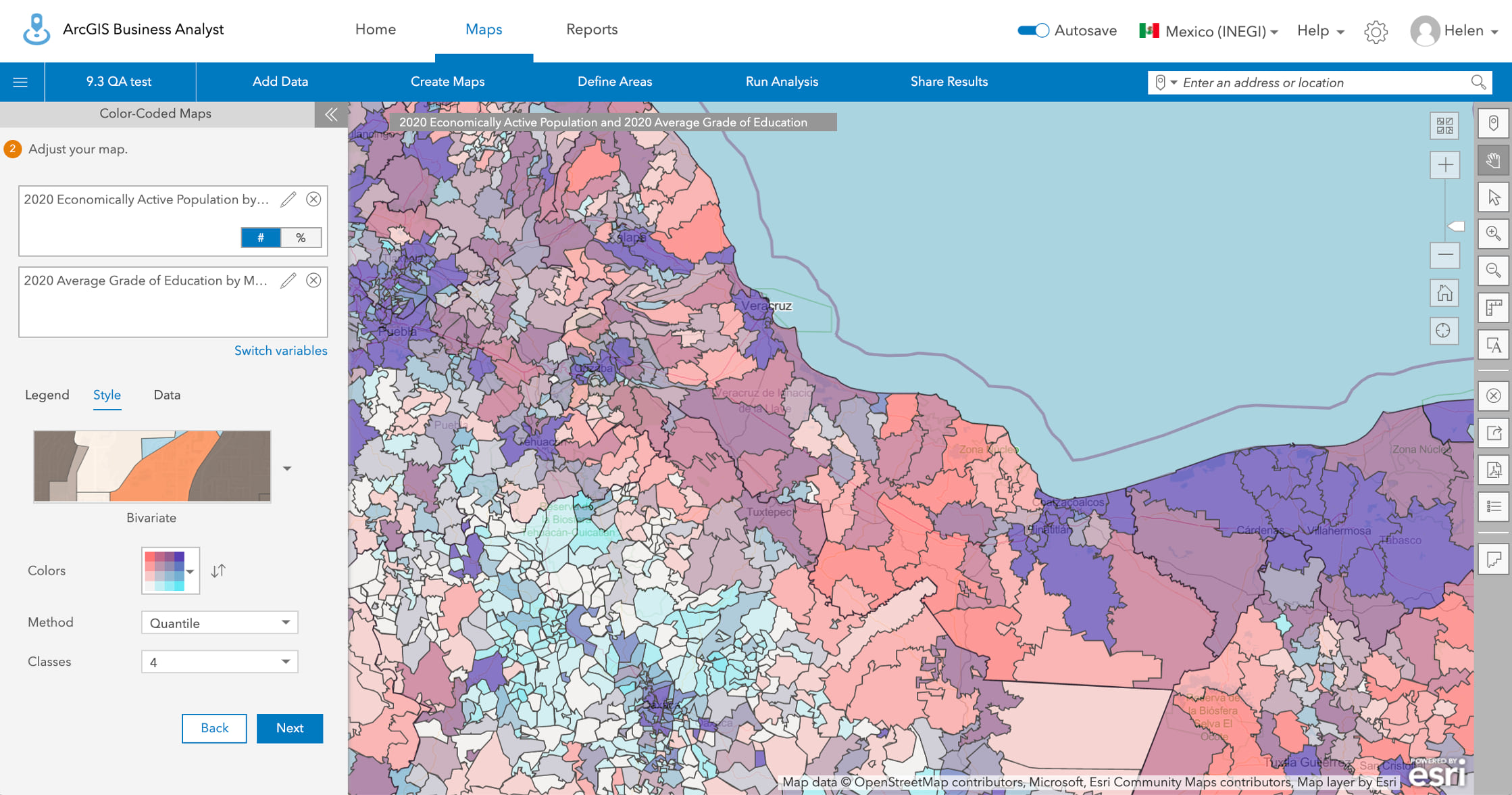 Mexico 2020 Census data