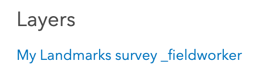 Survey layer